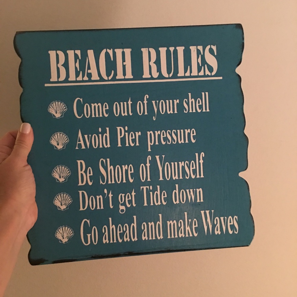 Home decor sign